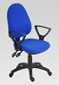 Kancelářská židle ergonomicky tvarovaná s asynchronní mechanikou