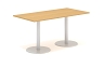 Jednac� st�l 160x80 cm - centr�ln� kovov� podno��