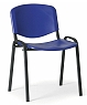 Jídelní židle s plastovým sedákem a opěrkou NERISO