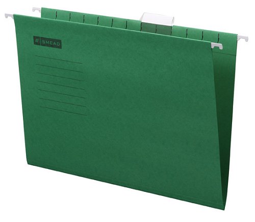 Závěsné desky s popisným štíkem - zelené (25 ks) - Kliknutím na obrázek zavřete