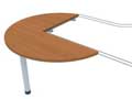 Stůl jednací - kruh 100 cm (60x60)-pravý
