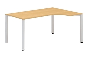 ERGO kancelářský stůl 160x120/80 cm pravý - rámové podnoží