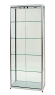 Skleněná prezentační vitrína šíře 80 cm, přední dveře