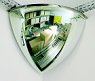 Hemisférické zrcadlo 1/8 koule 410 mm (2 směry)